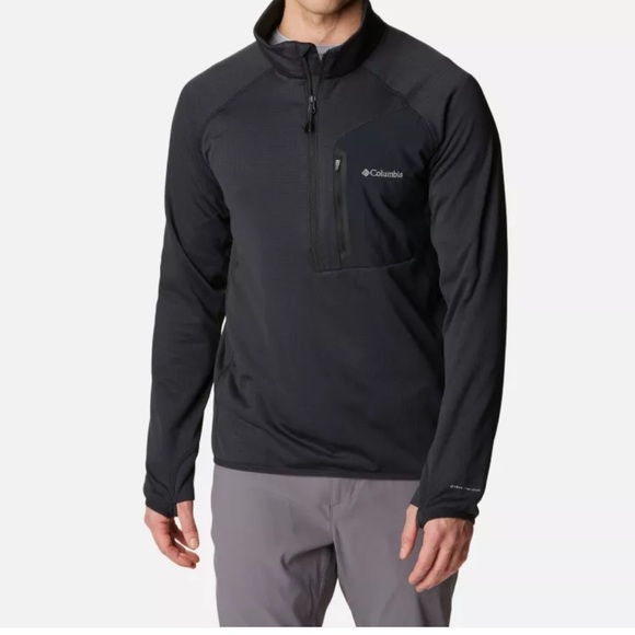 Men's Triple Canyon™ Half Zip - wicking. Columbia size small - Picture 1 of 7